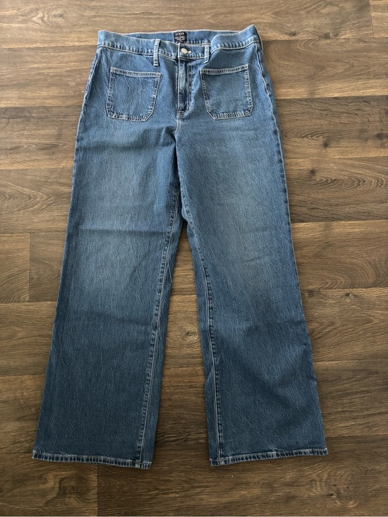 J. Crew Denim - J. Crew Full Length Wide Leg Jean 30